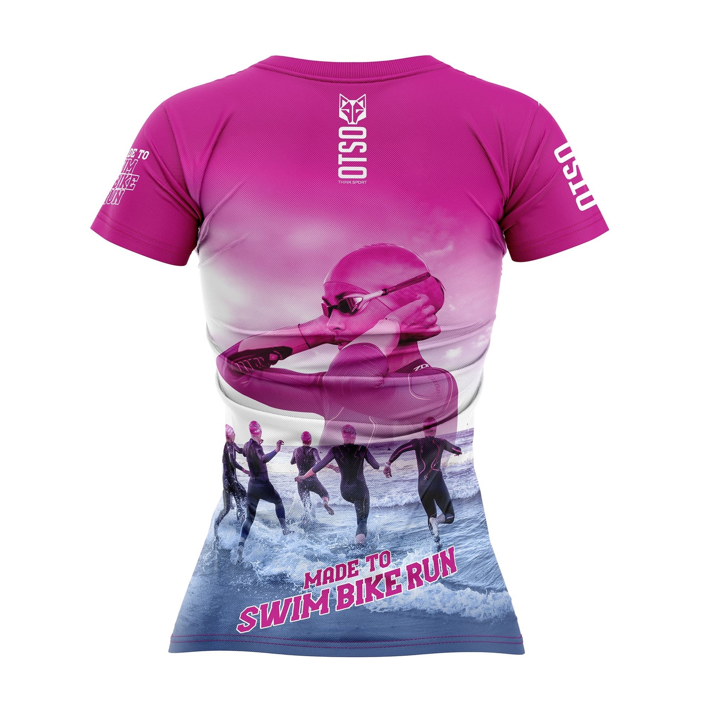 Women's short-sleeve shirt - Swim Bike Run (Clearance)