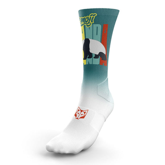 Sublimated Socks - Panda Emoji