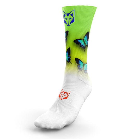 Veredelte Socken - Schmetterling