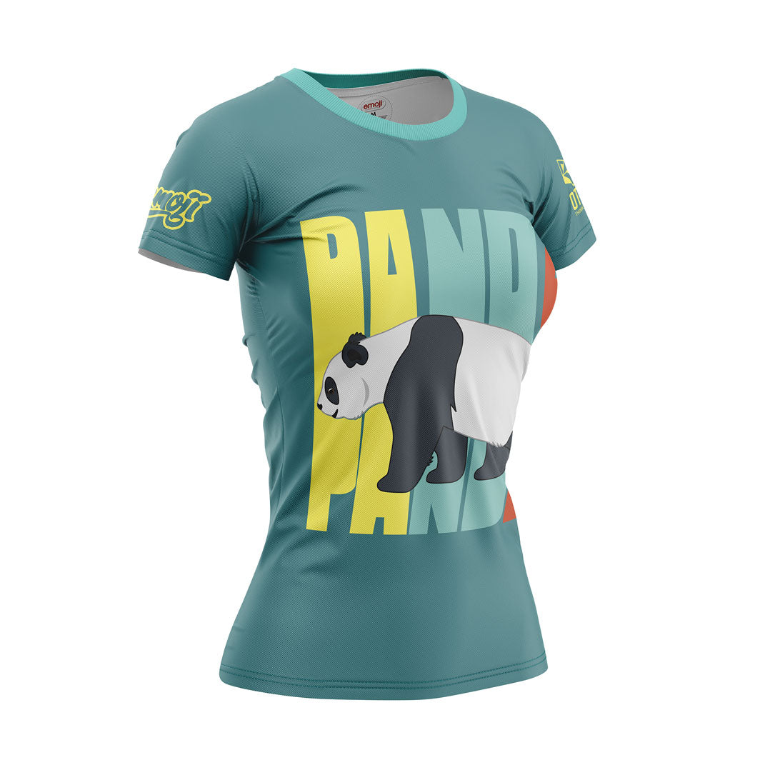 T-shirt Femme manches courtes - Emoji Panda