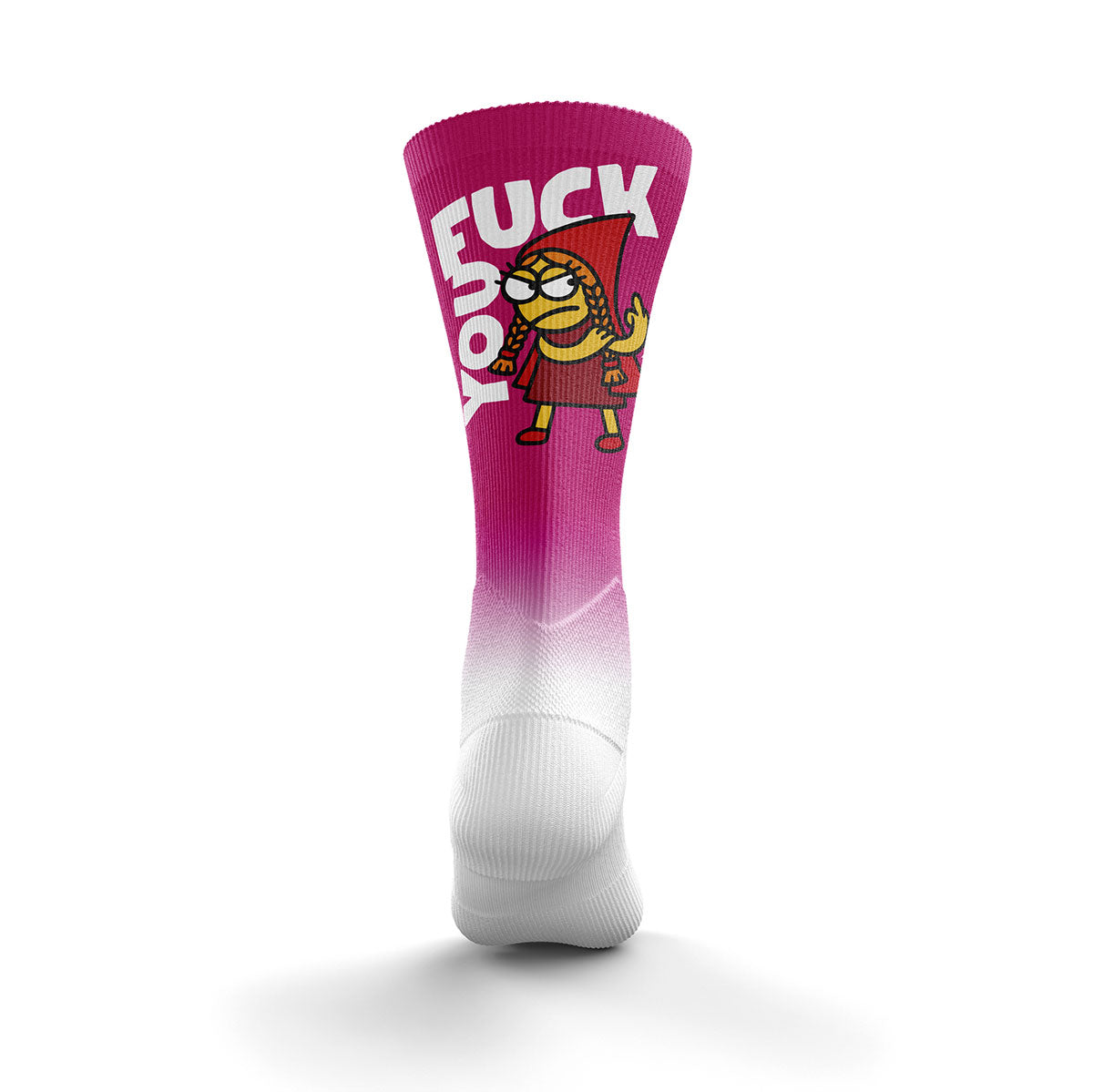Chaussettes sublimées - Kukuxumusu F*ck You!