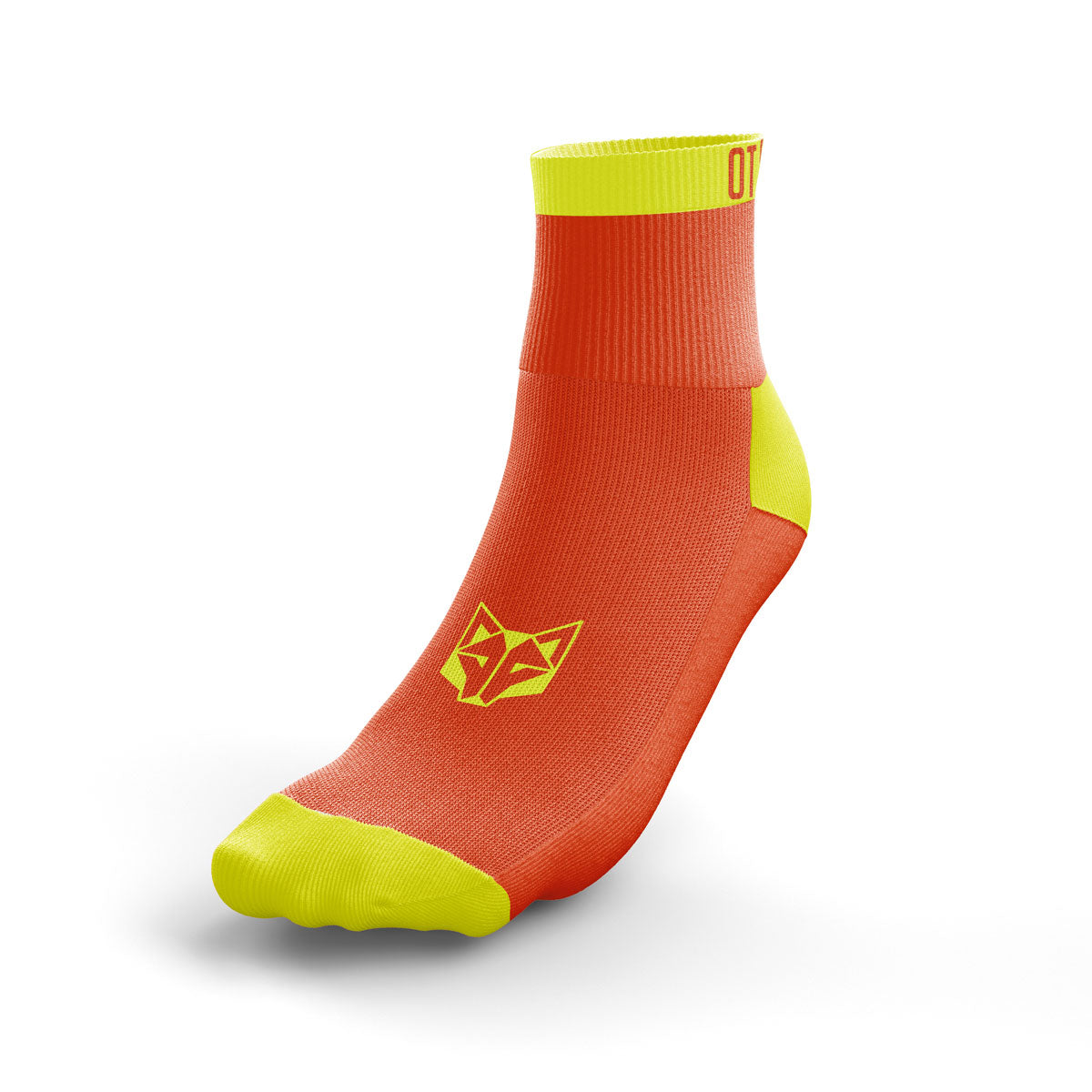 Low Multisport Socks - Bright Orange & Bright Yellow (Clearance)