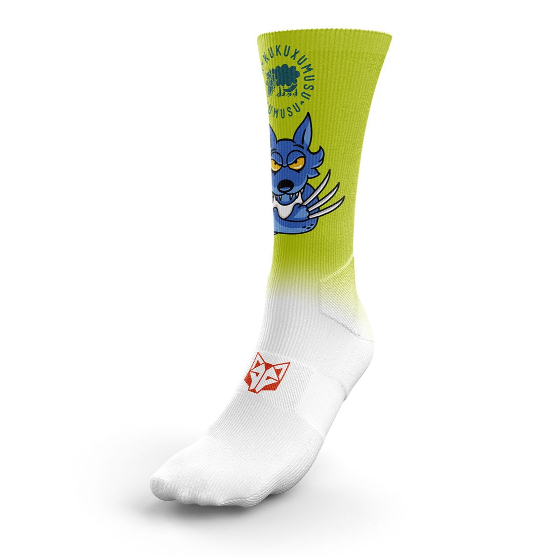 Chaussettes sublimées - Kukuxumusu Wolfezno