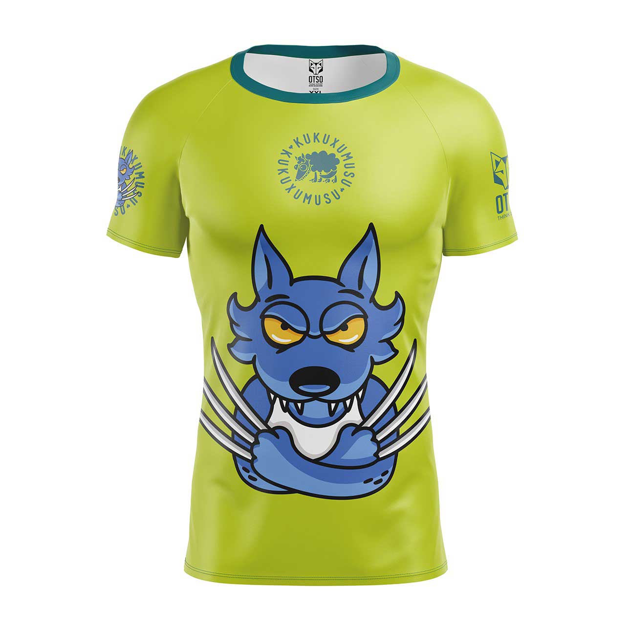 T-Shirt Homme manches courtes - Kukuxumusu Wolfezno