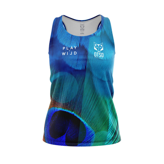 Débardeur Padel Femme - Blue Birds