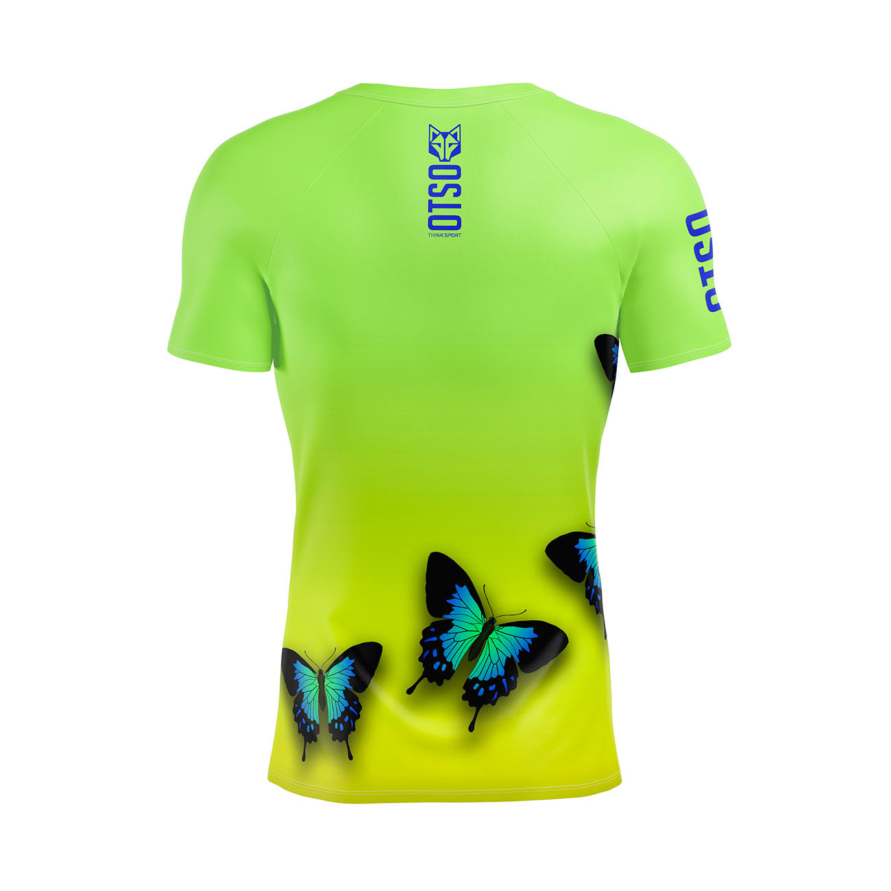 Herren-T-Shirt mit kurzen Ärmeln - Schmetterling