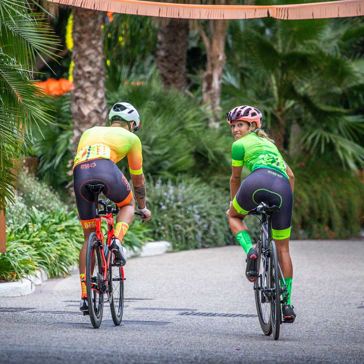 Maillot vélo Homme - Fluo Orange (Outlet)