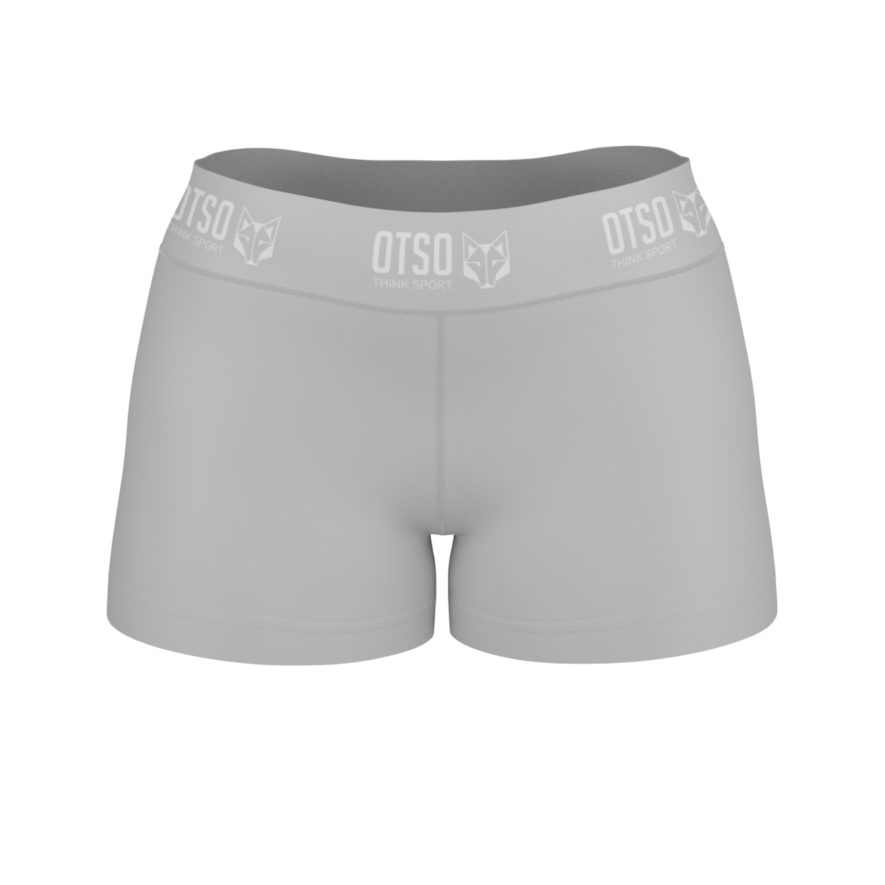 Kurze Damenhose - Aschgrau