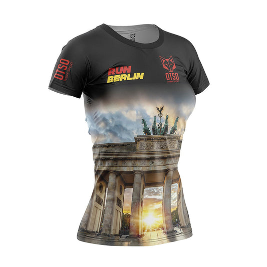 T-shirt Femme manches courtes - Run Berlin (Outlet)