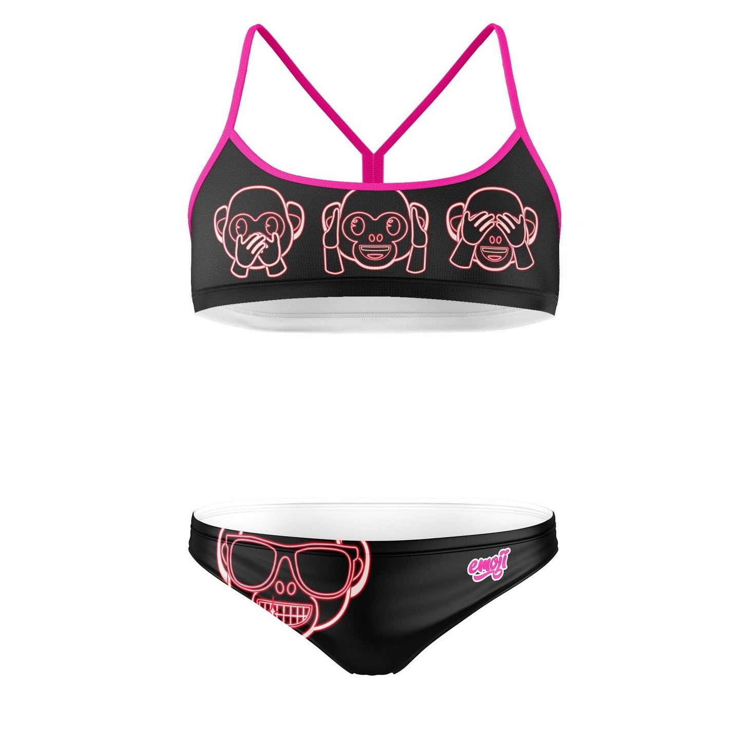 Bikini - Affen-Emoji Neon