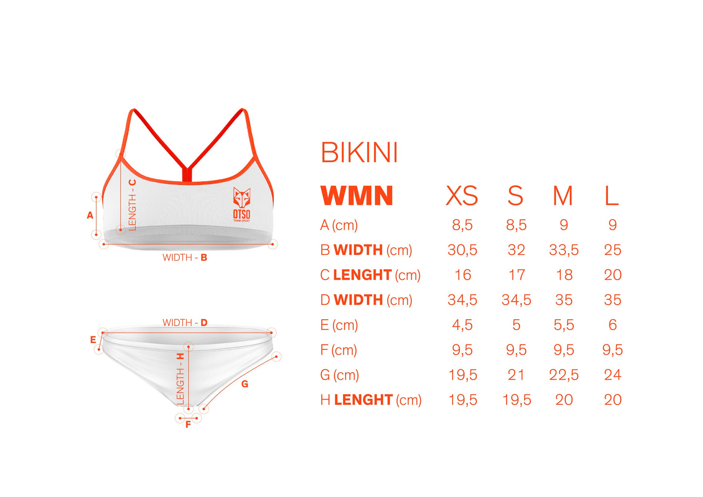 Bikini - Laufsteine Pink