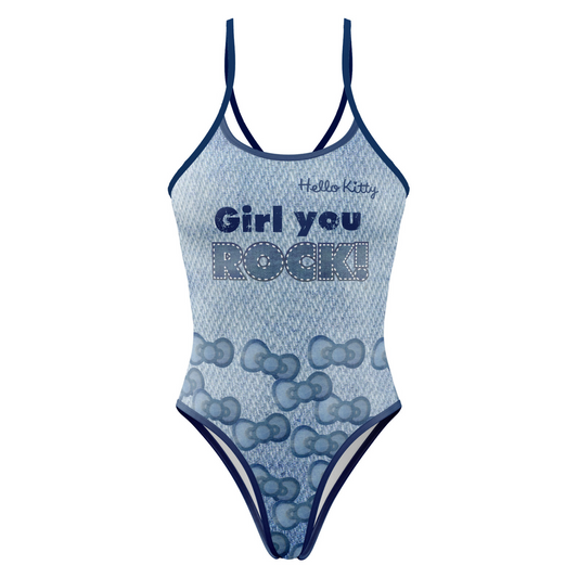 Maillot Femme/Enfant - Hello Kitty Denim