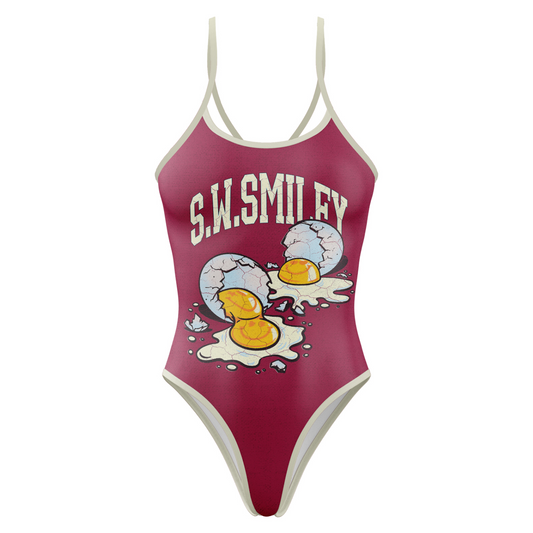 Maillot Femme - S.W.Smiley Concrete  Canvas Egg
