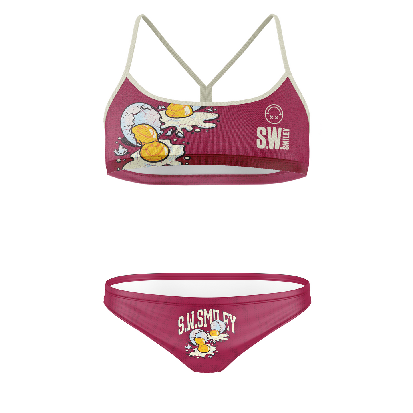 Bikini - S.W.Smiley Concrete Canvas Egg