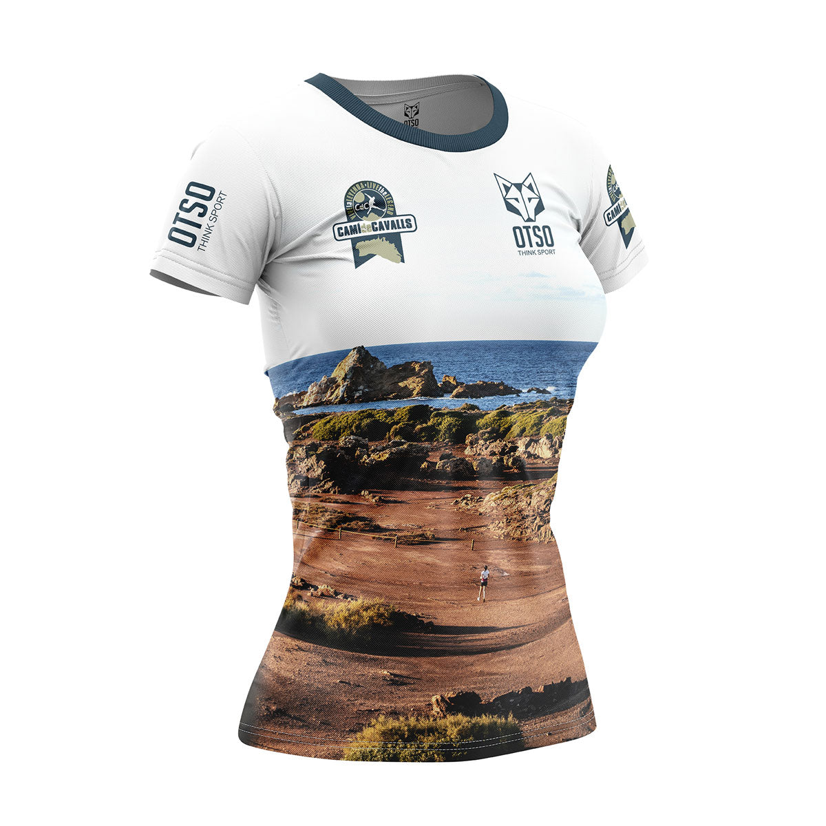 T-shirt Femme manches courtes - Menorca CDC Fita (Outlet)