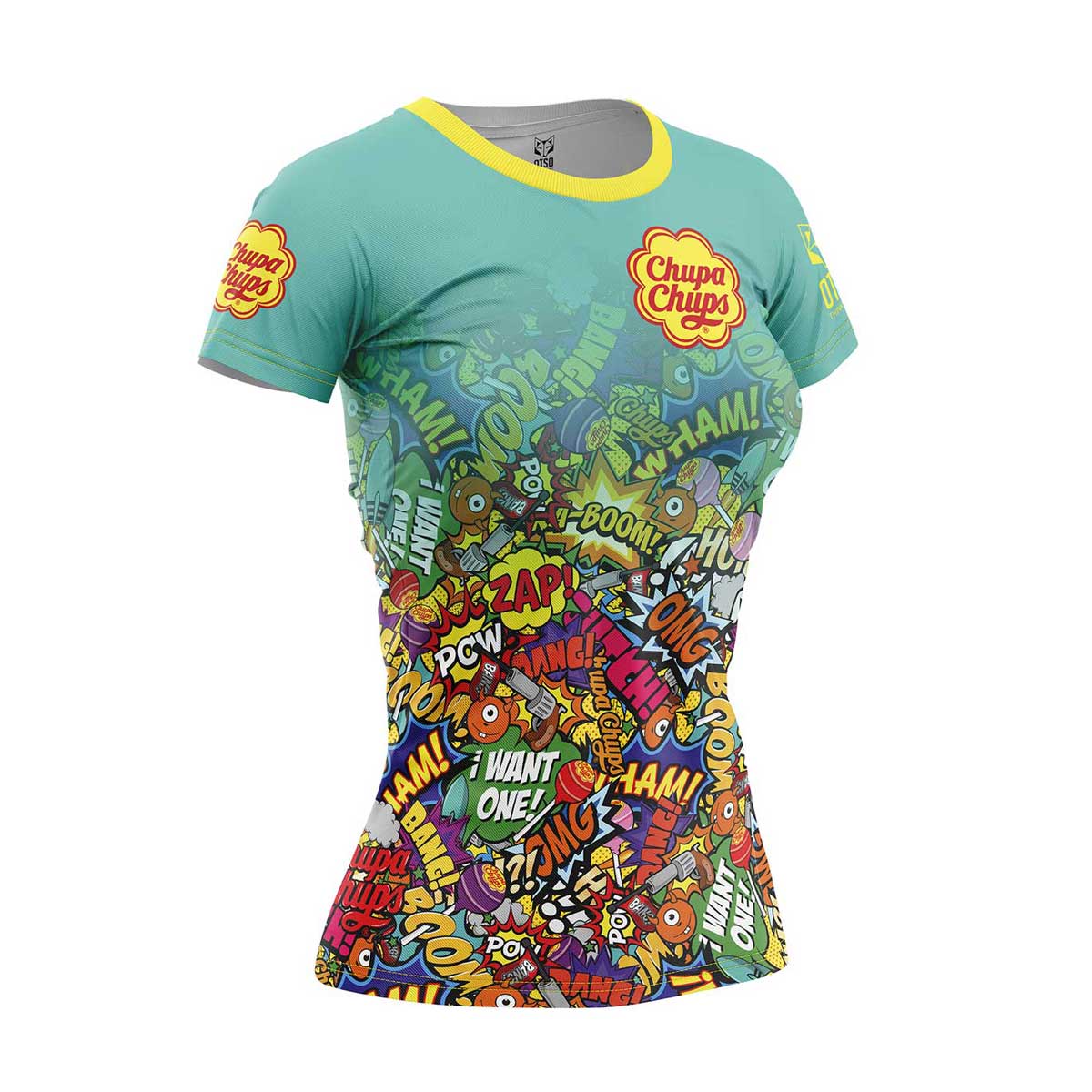 T-shirt Femme manches courtes - Chupa Chups Comic