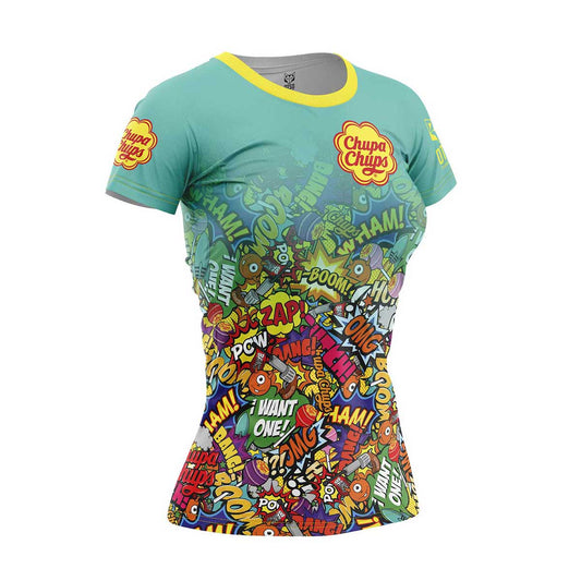 T-shirt Femme manches courtes - Chupa Chups Comic