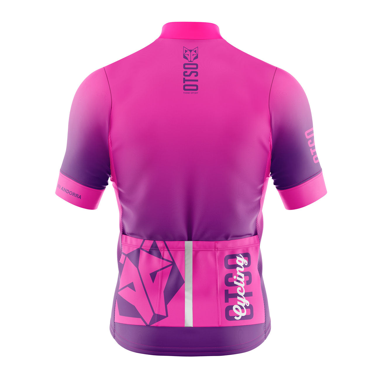 Men's Cycling Shirt - Bright Pink (Clearance)