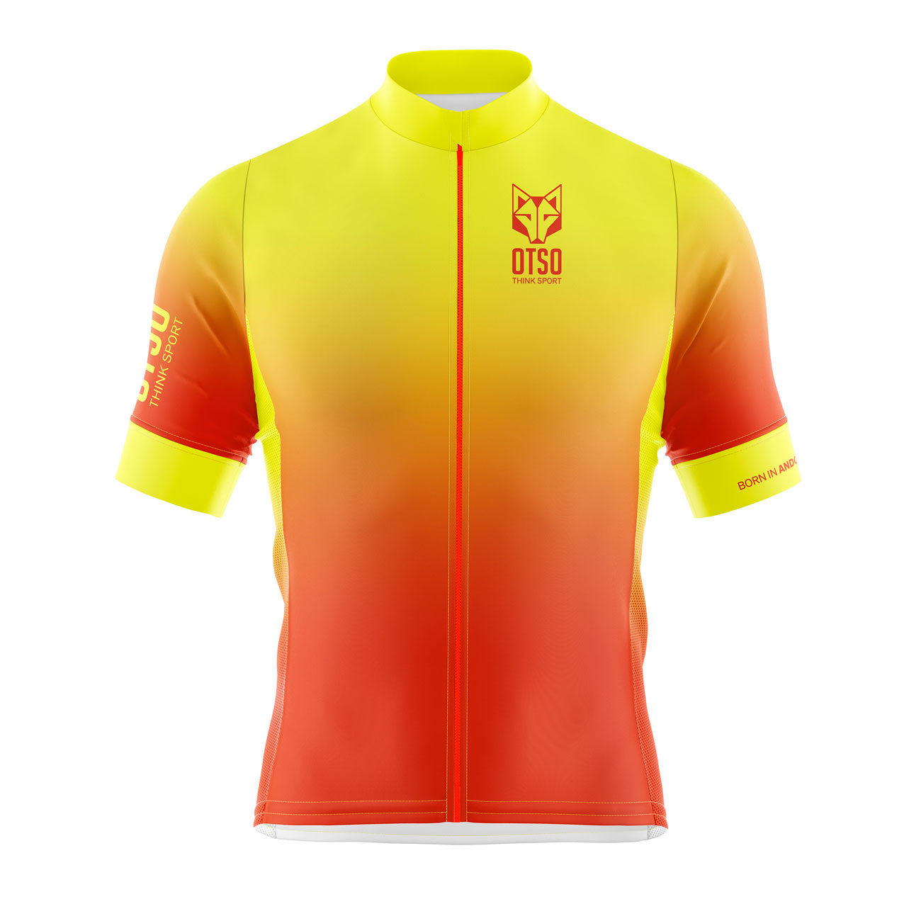 Men's Cycling Shirt - Bright Orange (Clearance)
