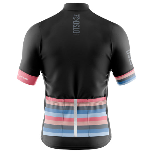 Maglia da ciclismo uomo - Righe nere (Outlet)