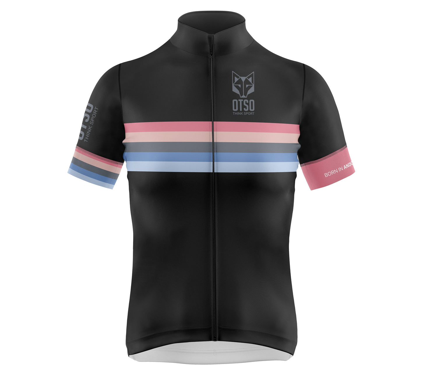 Women's Cycling Jersey - Black Stripes (Clearance)