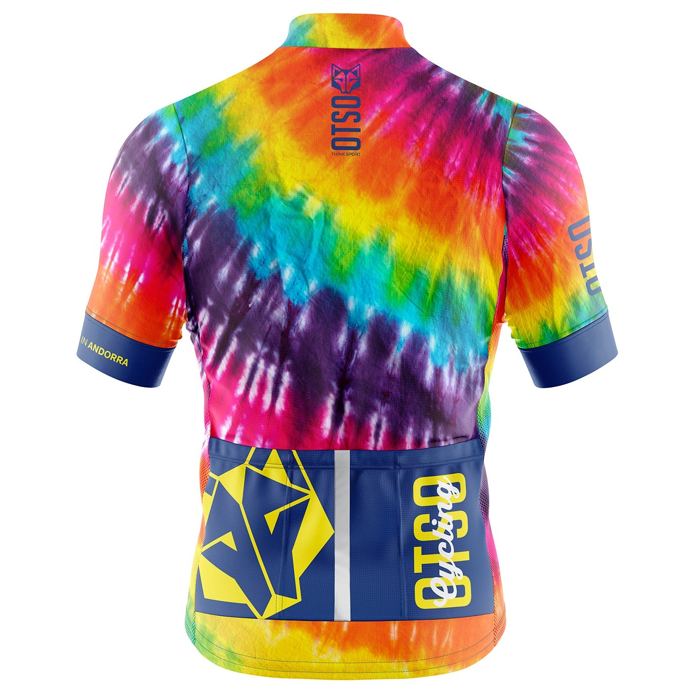 Women's cycling jersey - Tie Dye