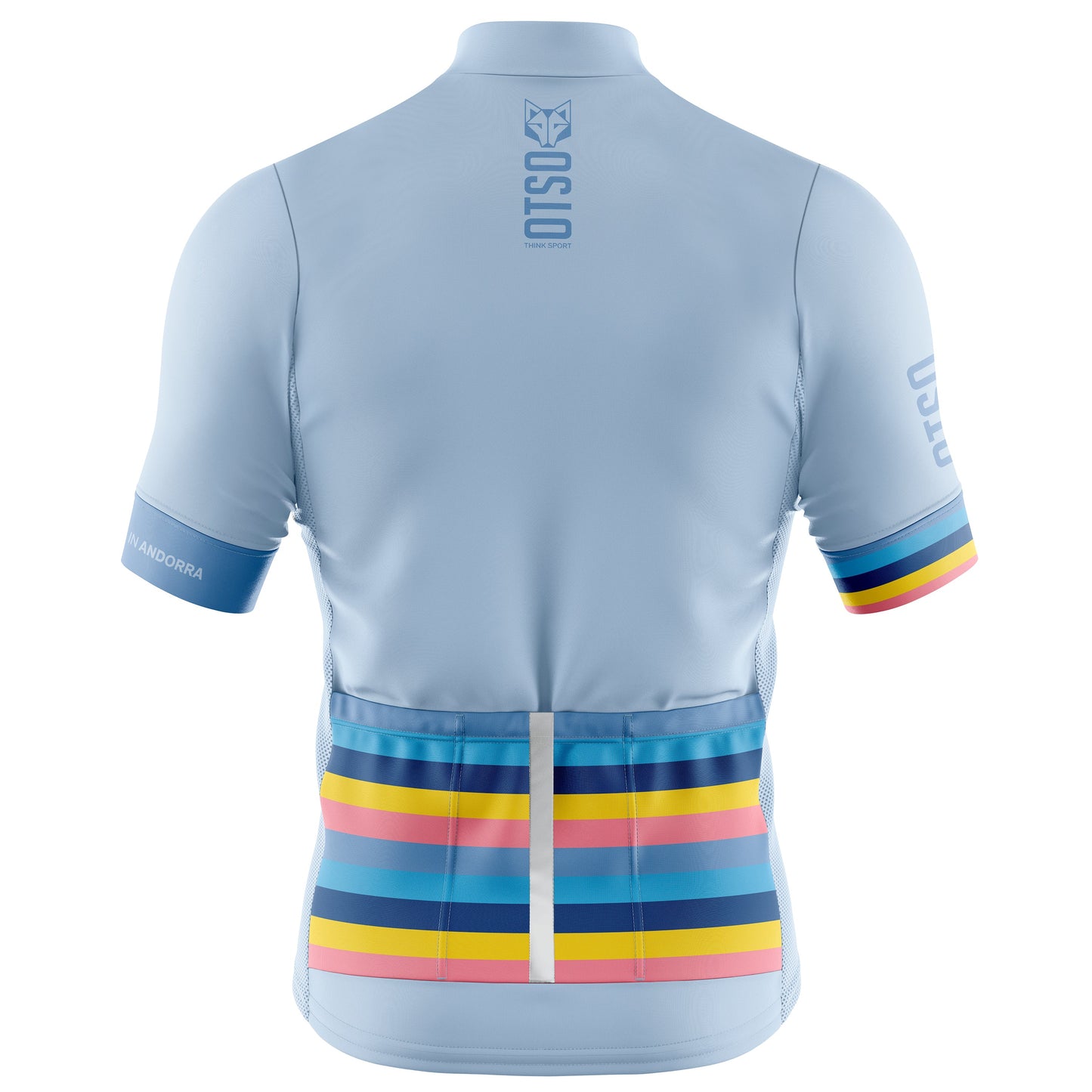 Fahrradtrikot Damen - Türkis gestreift (Ausverkauf)