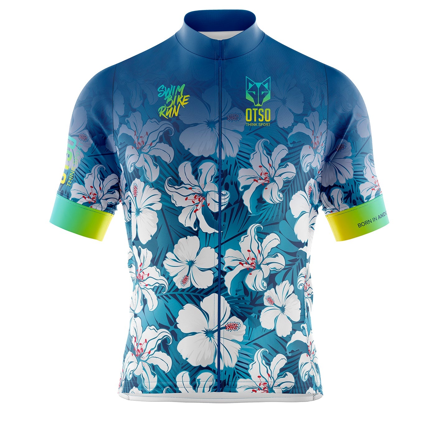 Men's Cycling Shirt - Flowers