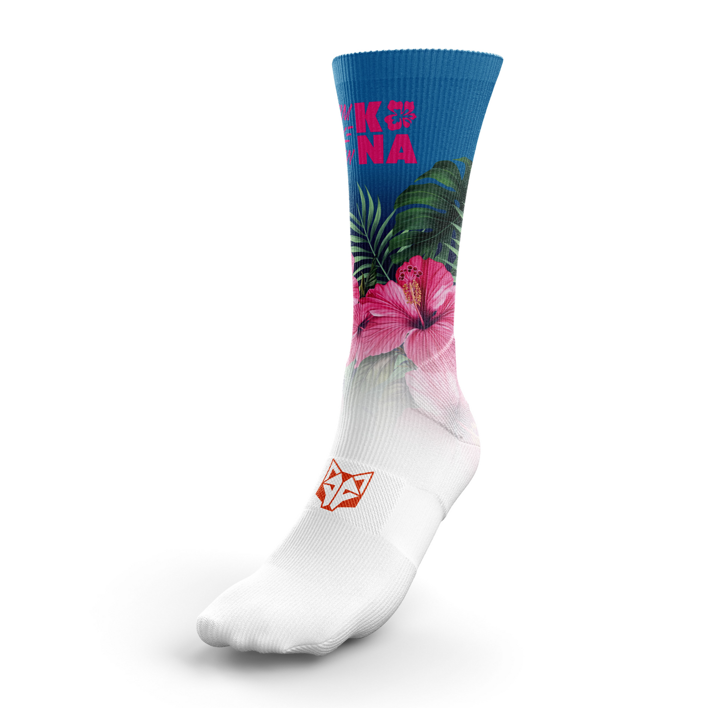 Sublimated Socks - Kona Flower Aloalo