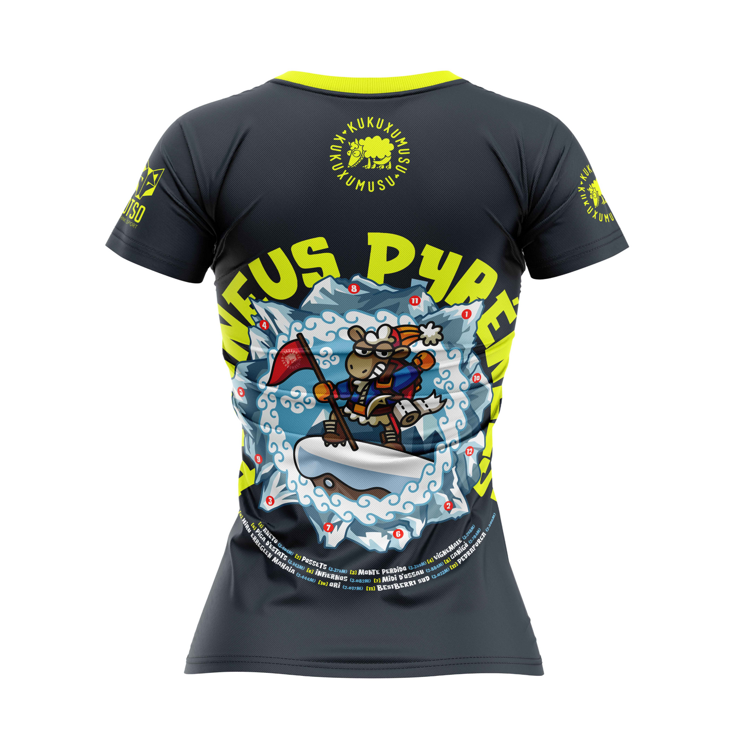 T-Shirt Femme - Kukuxumusu Pirineus