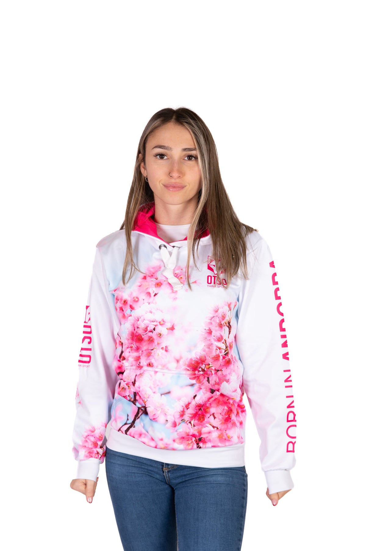 Hooded Sweatshirt - Almond Blossom
