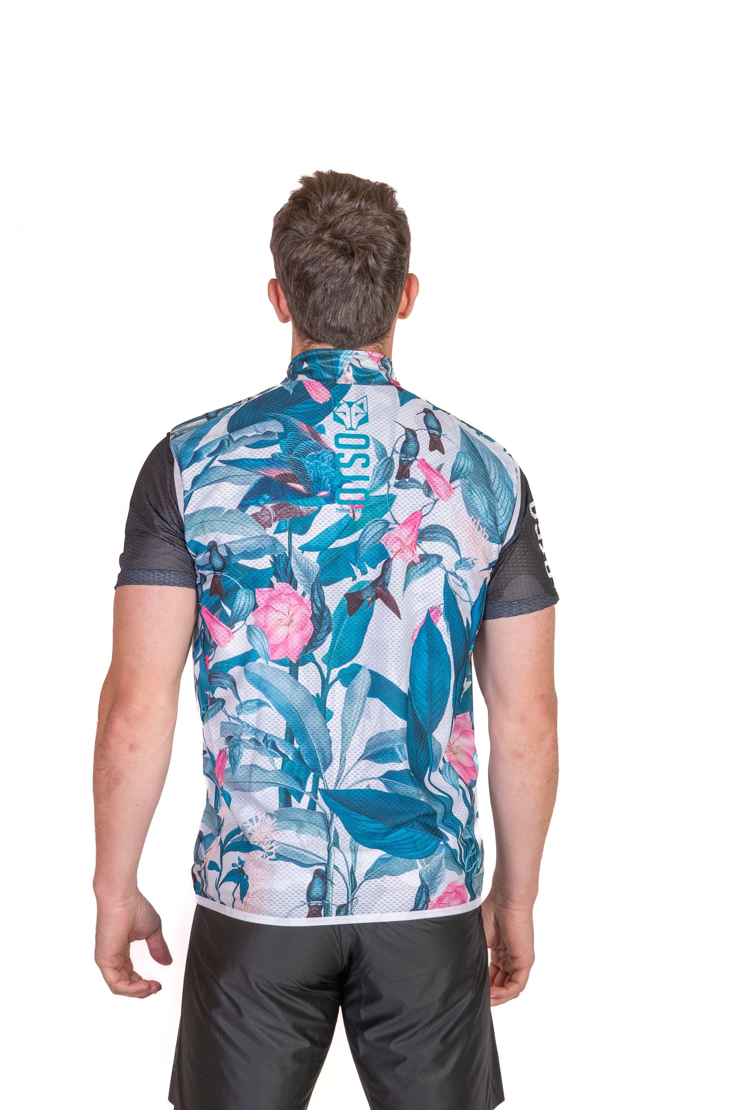 Unisex Jogging Waistcoat - Garden