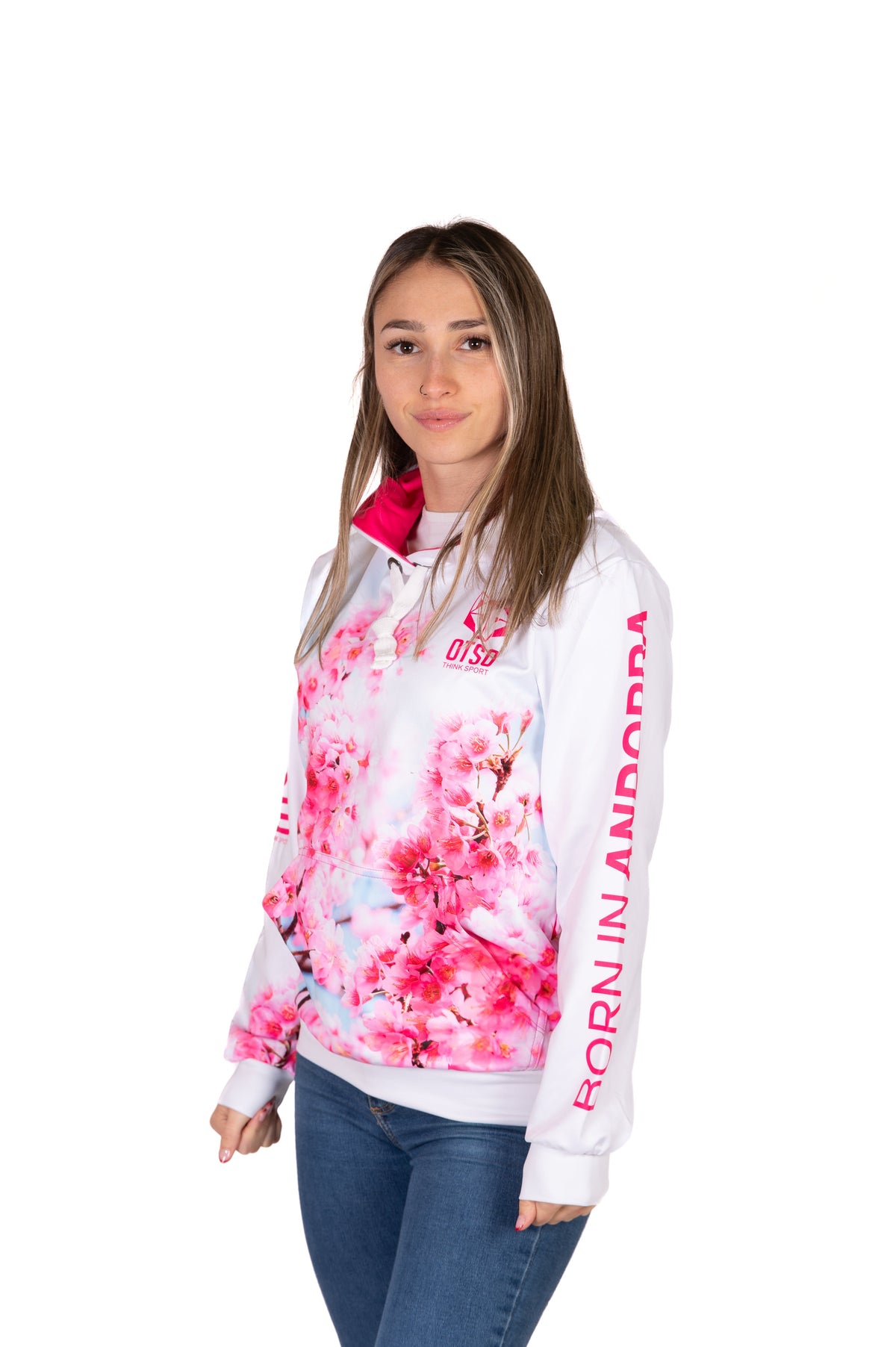 Hooded Sweatshirt - Almond Blossom