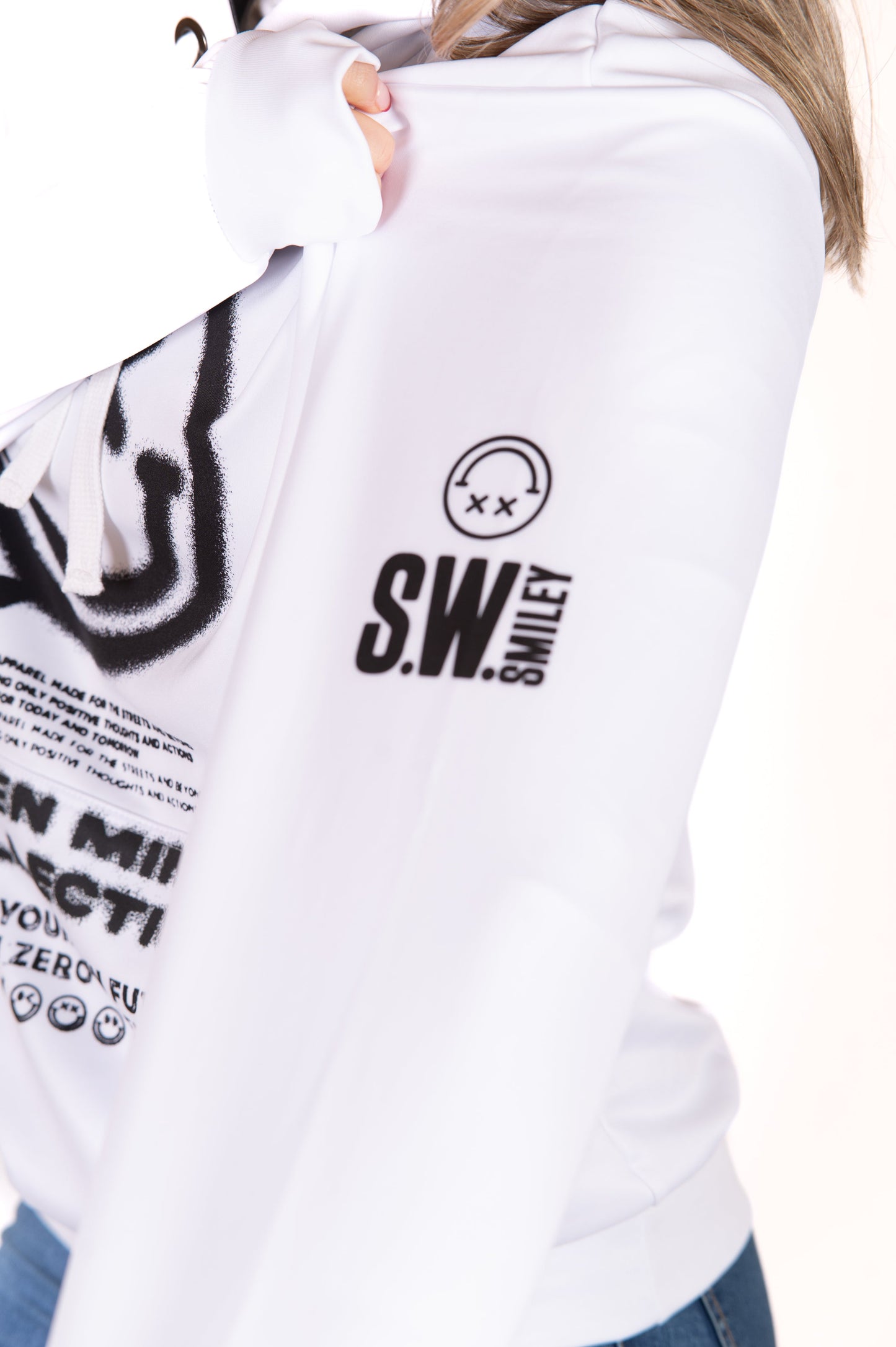 Sweat à capuche - S.W.Smiley Airbrushed Infinity