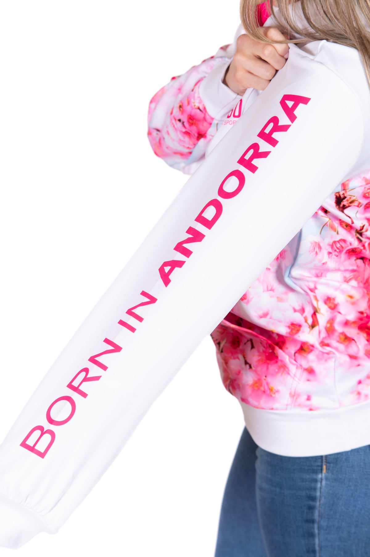 Hooded Sweatshirt - Almond Blossom
