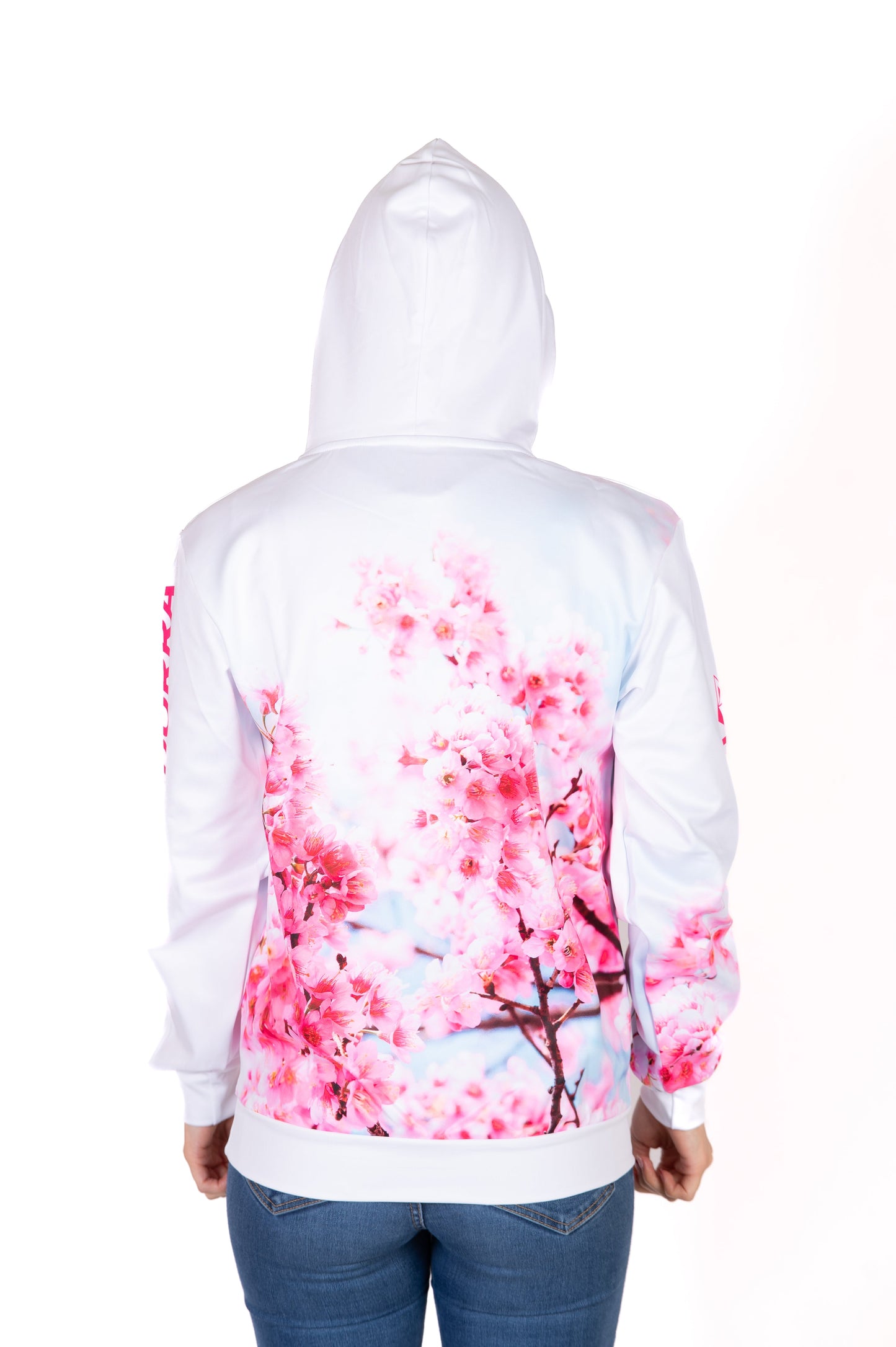 Kapuzensweatshirt - Mandelblüte