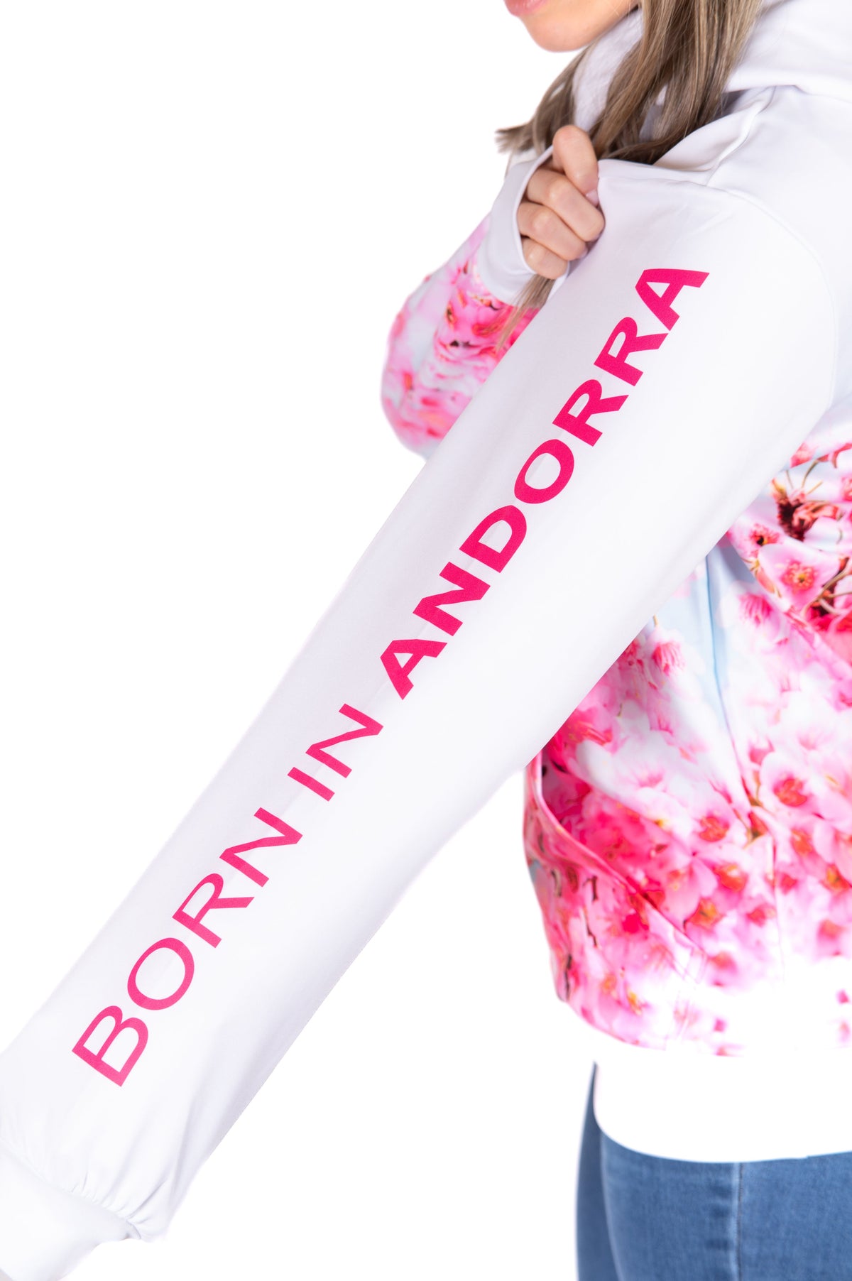 Hooded Sweatshirt - Almond Blossom