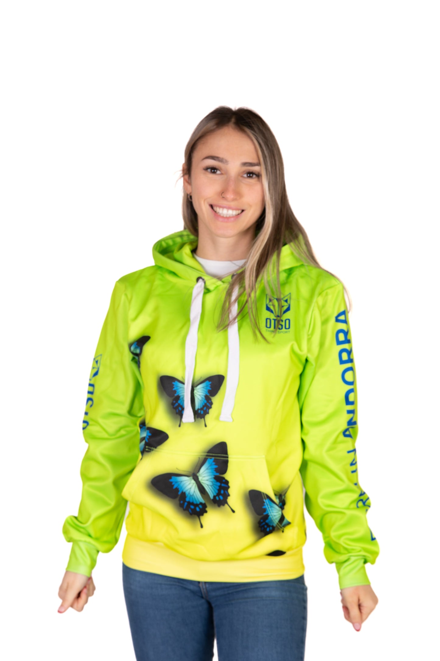 Hooded sweatshirt - Butterfly