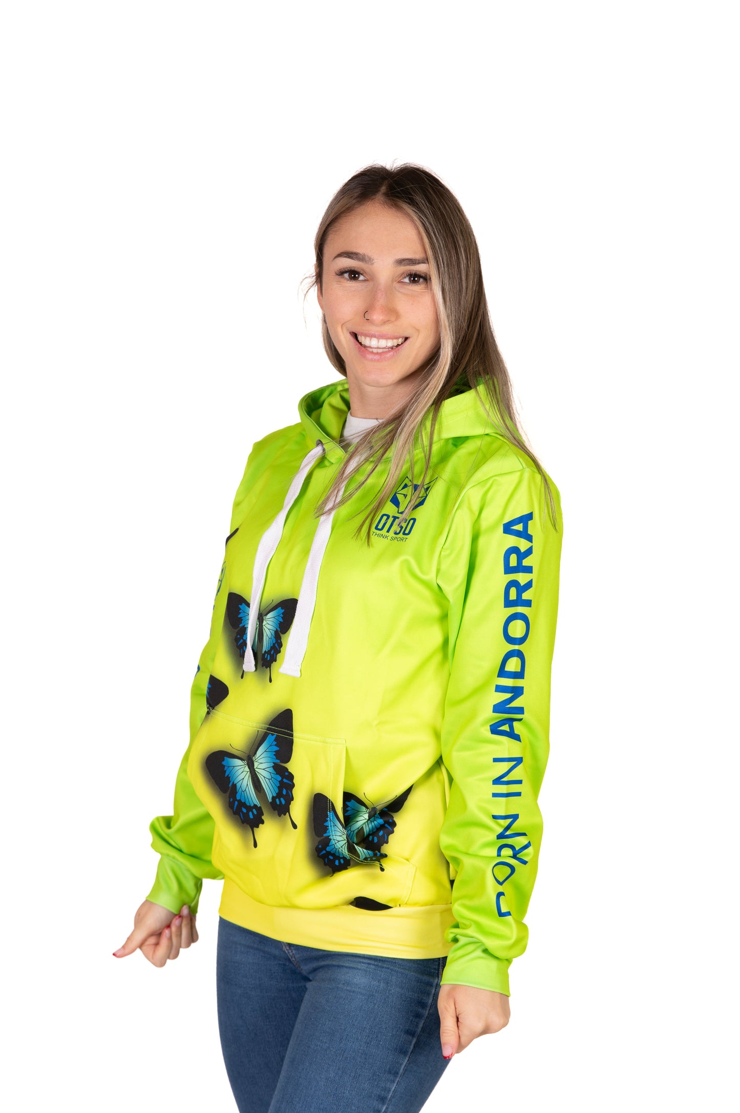 Hooded sweatshirt - Butterfly