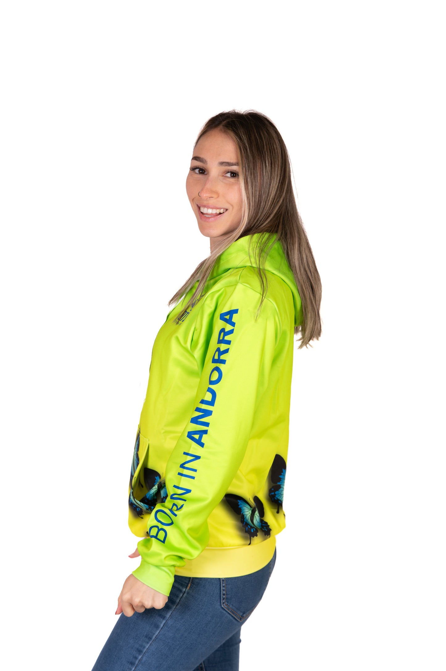 Hooded sweatshirt - Butterfly