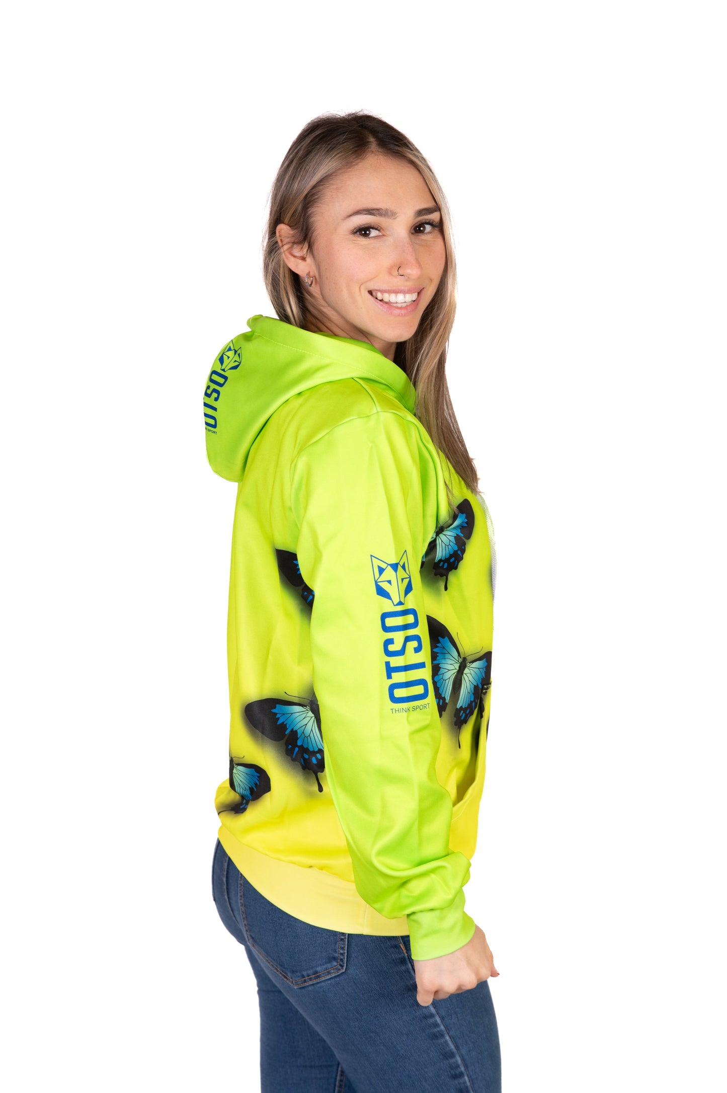 Hooded sweatshirt - Butterfly
