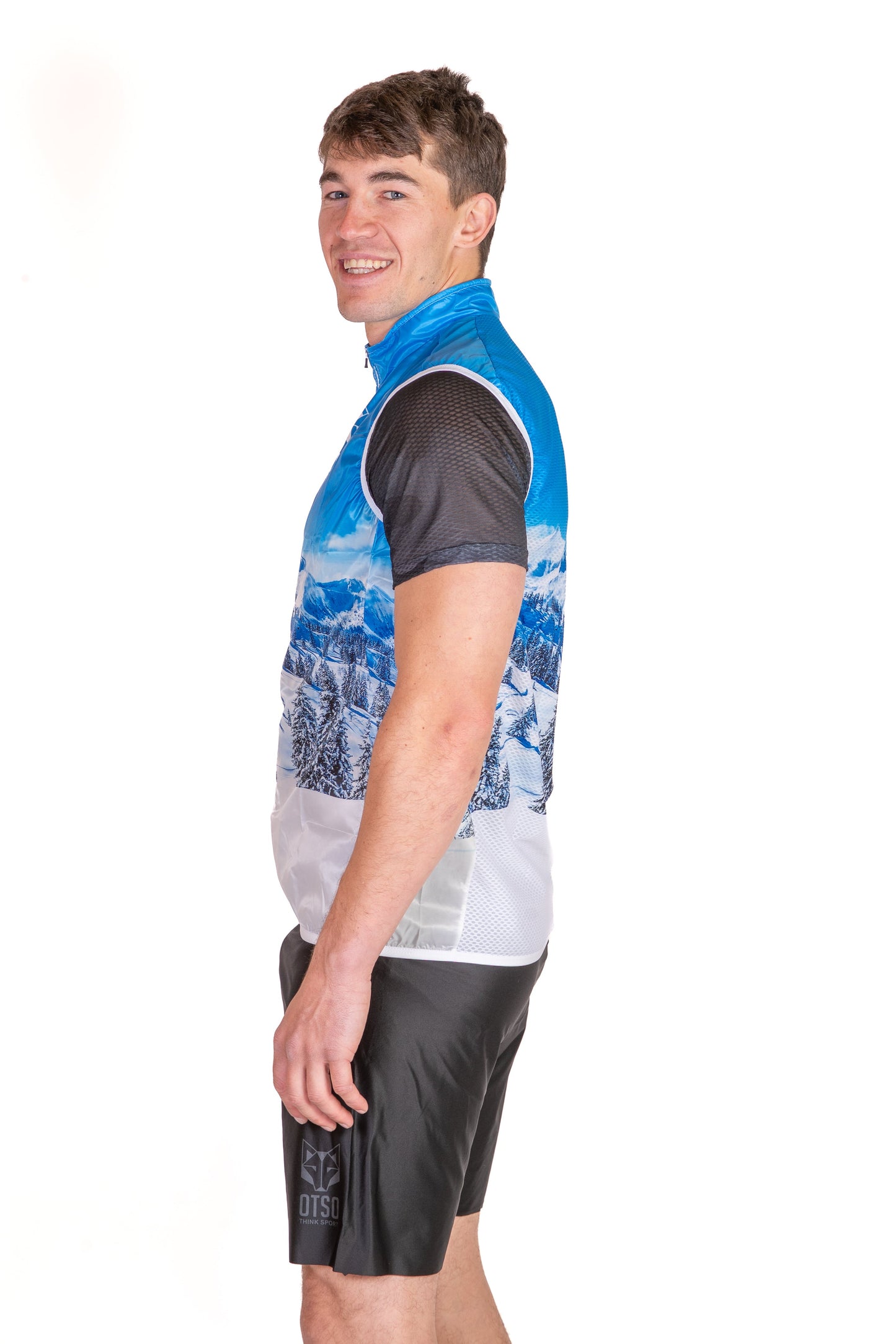 Unisex Running Vest - Snow Forest