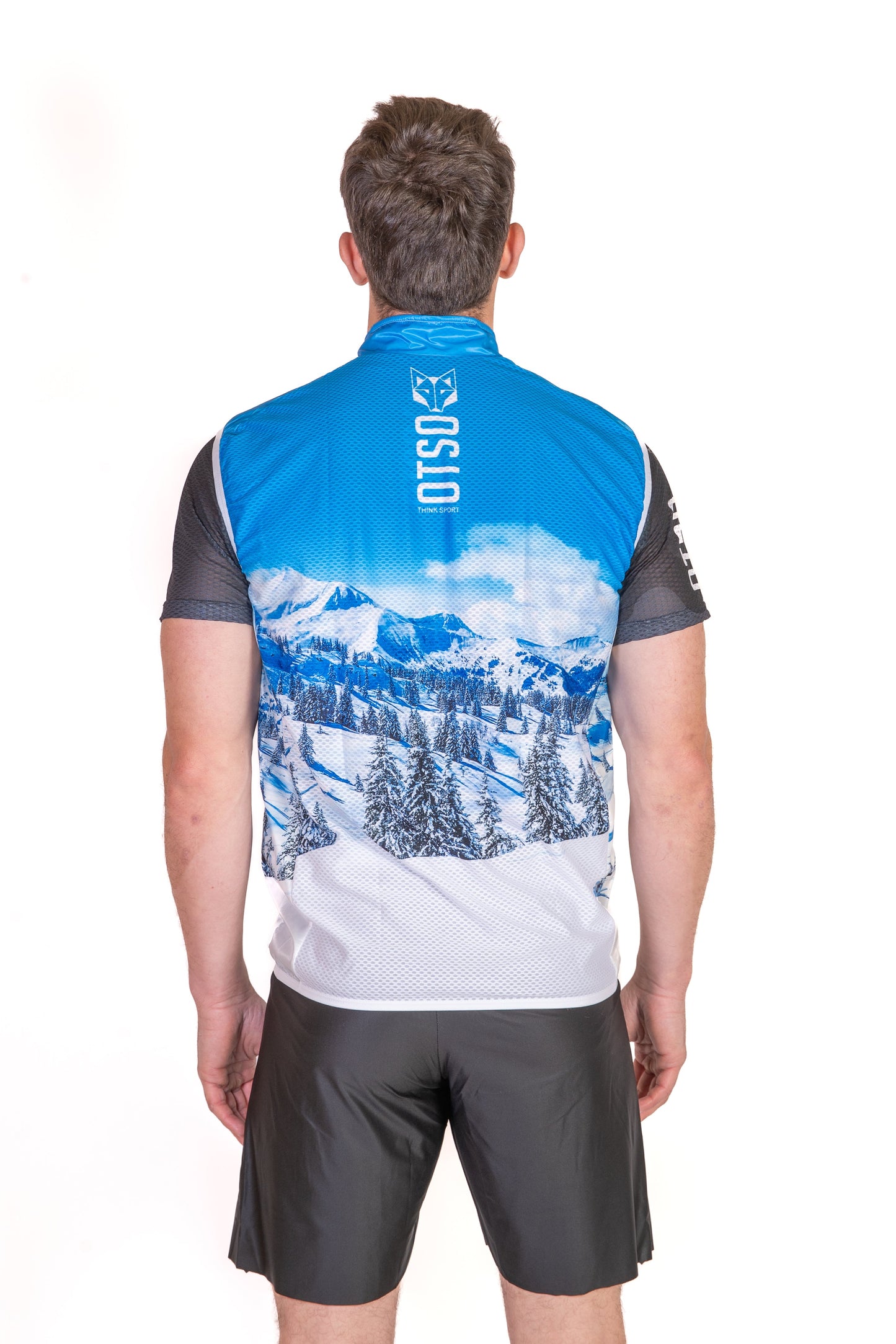 Unisex Running Vest - Snow Forest