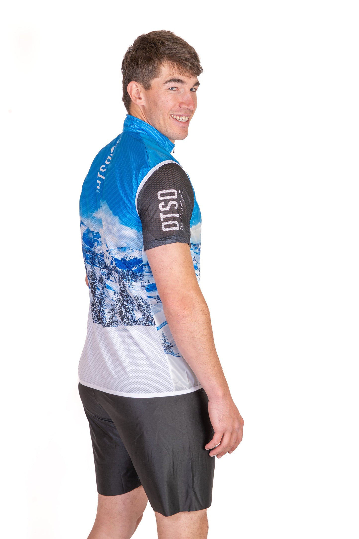 Unisex Running Vest - Snow Forest