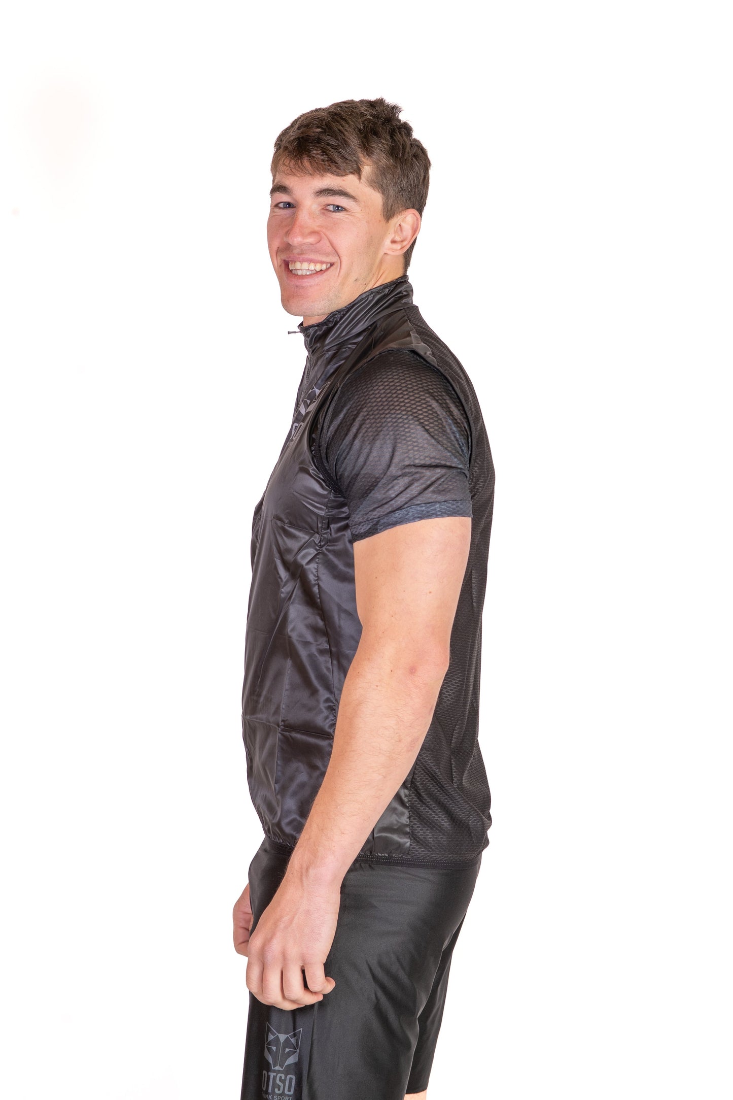 Unisex Jogging Waistcoat - Black