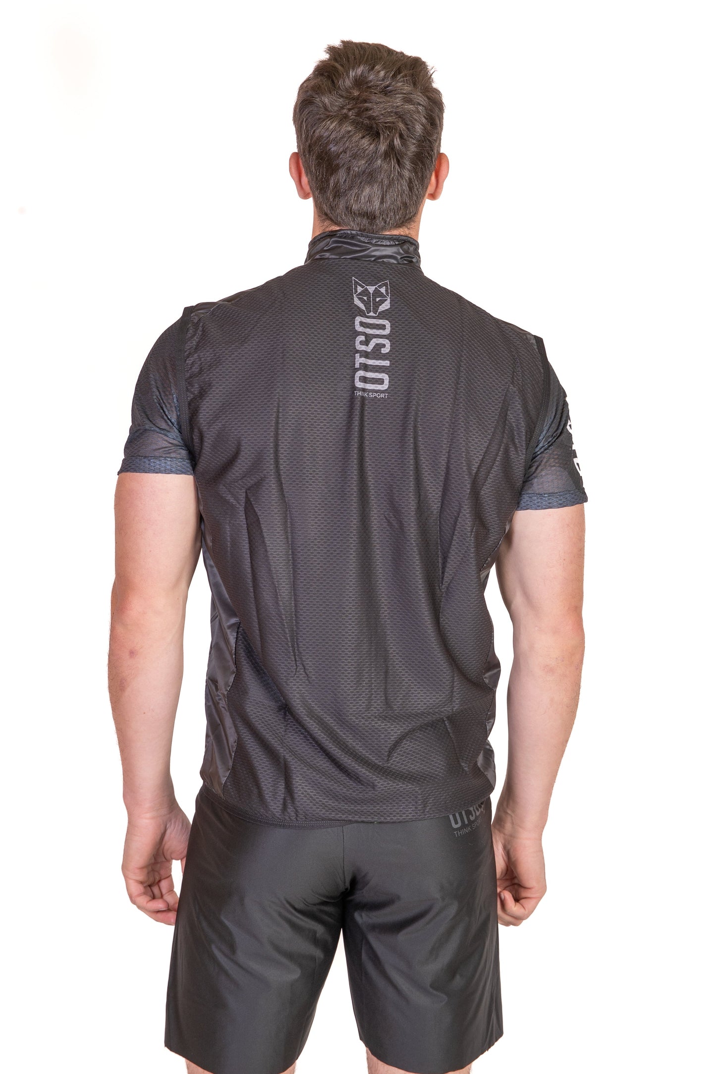 Unisex Jogging Waistcoat - Black
