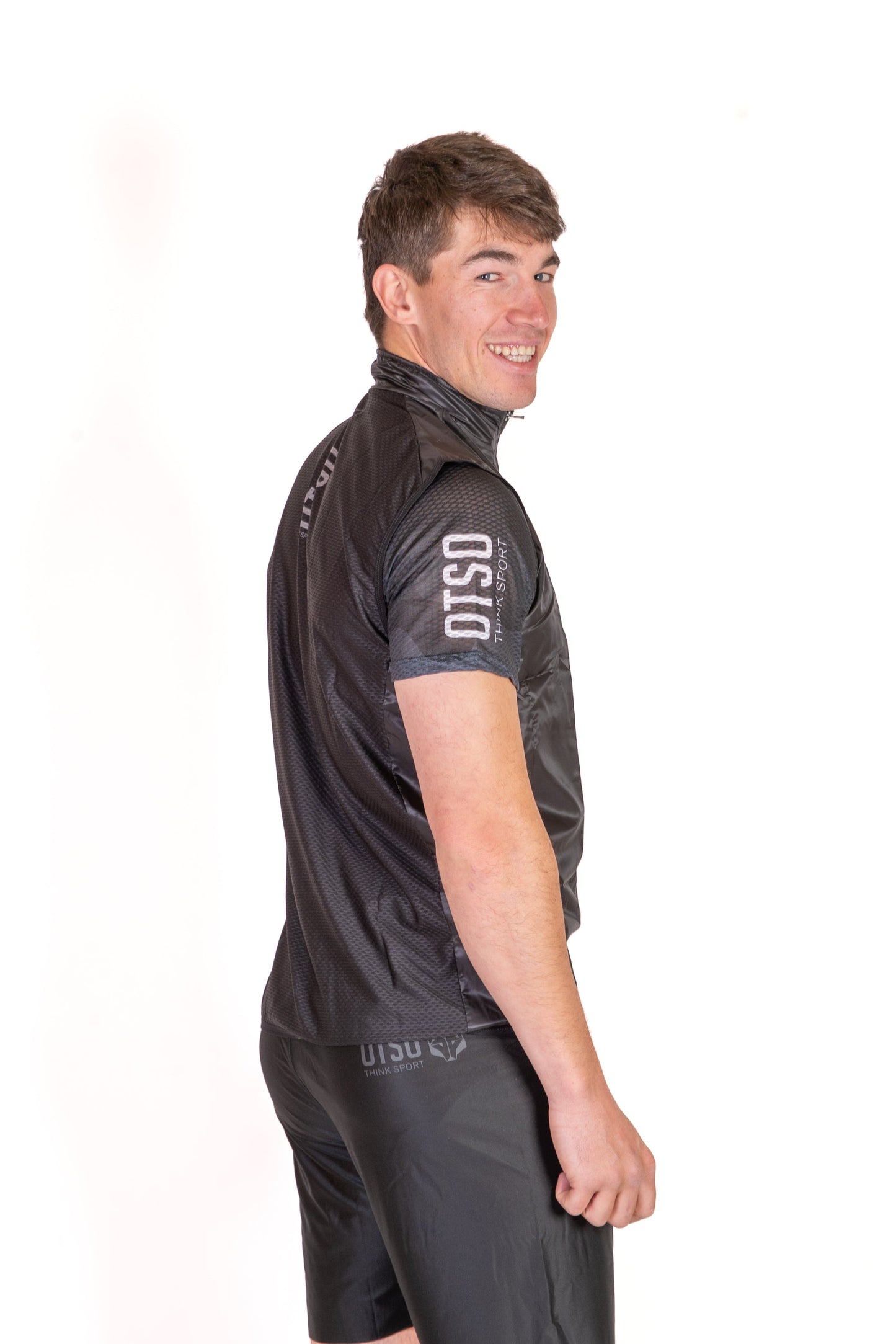 Unisex Jogging Waistcoat - Black