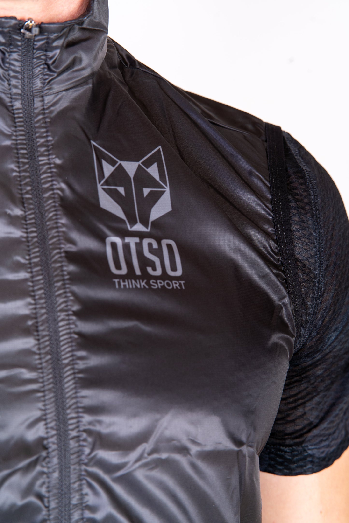 Unisex Jogging Waistcoat - Black