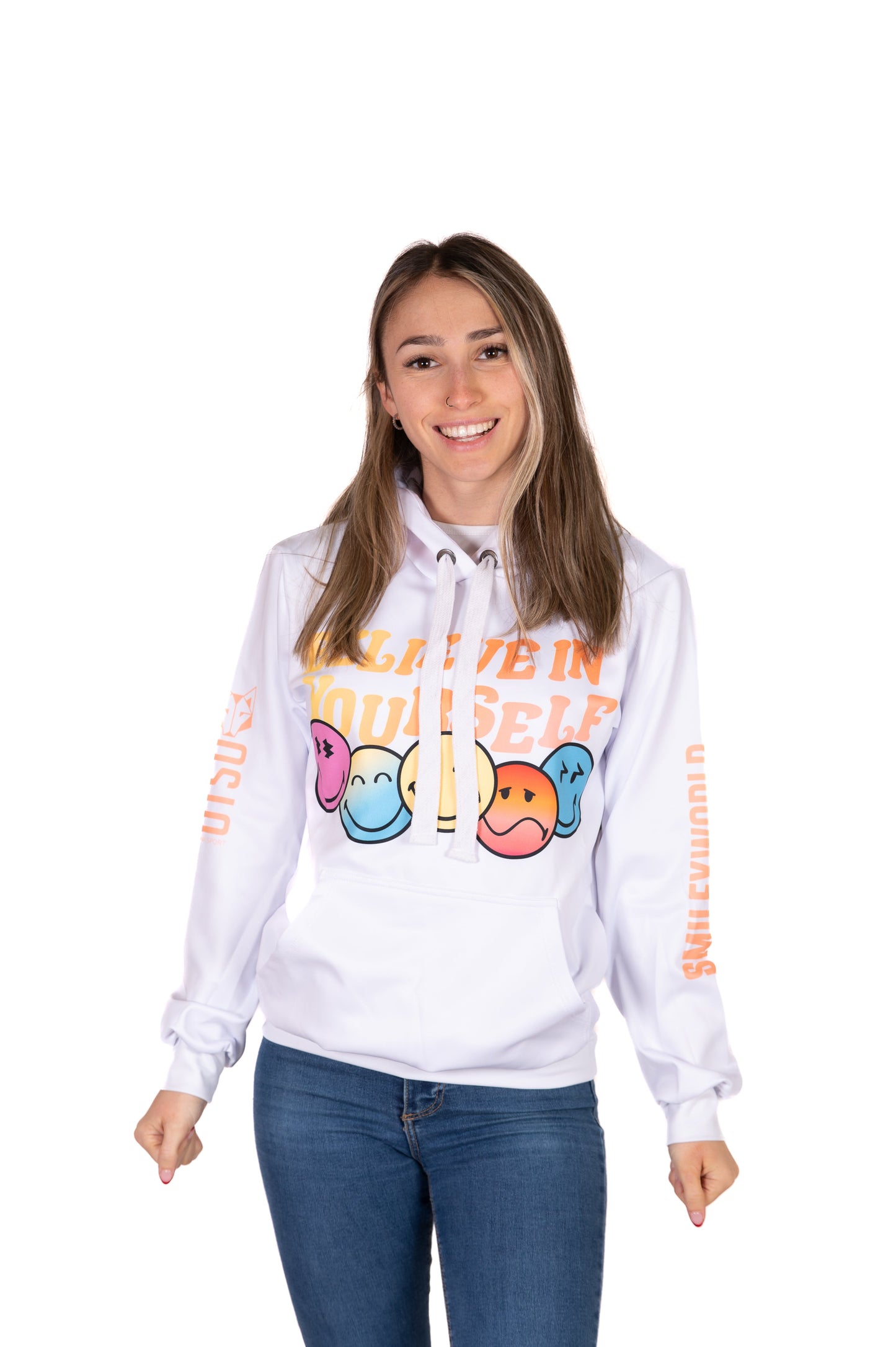 Felpa con cappuccio - SmileyWorld Credere