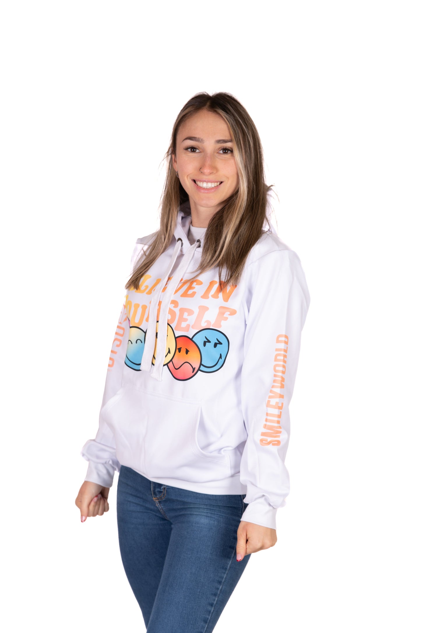 Felpa con cappuccio - SmileyWorld Credere